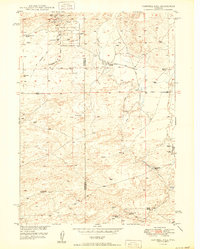 1950 Map of Campbell Hill