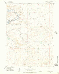 preview thumbnail of historical topo map of Albany County, WY in 1955