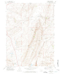 Download a high-resolution, GPS-compatible USGS topo map for Carbon, WY (1975 edition)