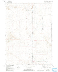 Download a high-resolution, GPS-compatible USGS topo map for Carpenter Ranch, WY (1993 edition)