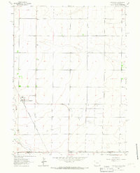 Download a high-resolution, GPS-compatible USGS topo map for Carpenter, WY (1967 edition)