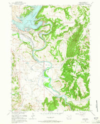 Download a high-resolution, GPS-compatible USGS topo map for Cassa, WY (1965 edition)