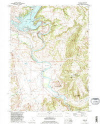 Download a high-resolution, GPS-compatible USGS topo map for Cassa, WY (1995 edition)