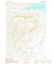 Download a high-resolution, GPS-compatible USGS topo map for Castle Rock Creek, WY (1988 edition)