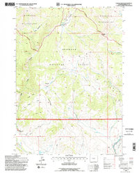 Download a high-resolution, GPS-compatible USGS topo map for Castle Rock, WY (1997 edition)