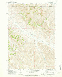 Download a high-resolution, GPS-compatible USGS topo map for Cedar Canyon, WY (1973 edition)