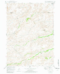 Download a high-resolution, GPS-compatible USGS topo map for Cedar Hill, WY (1982 edition)