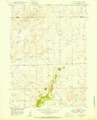 1950 Map of Cedar Top
