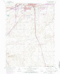 Download a high-resolution, GPS-compatible USGS topo map for Cheyenne South, WY (1978 edition)