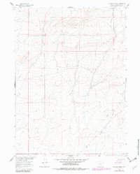 Download a high-resolution, GPS-compatible USGS topo map for Chicken Spring, WY (1982 edition)