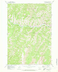 Download a high-resolution, GPS-compatible USGS topo map for Chimney Rock, WY (1973 edition)