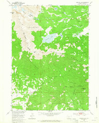 Download a high-resolution, GPS-compatible USGS topo map for Christina Lake, WY (1965 edition)