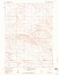 Download a high-resolution, GPS-compatible USGS topo map for Circle Bar Lake, WY (1960 edition)