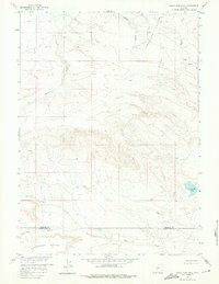 Download a high-resolution, GPS-compatible USGS topo map for Circle Bar Lake, WY (1975 edition)