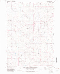 Download a high-resolution, GPS-compatible USGS topo map for Clareton, WY (1982 edition)