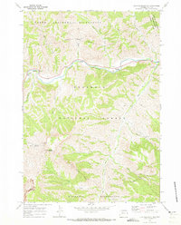 Download a high-resolution, GPS-compatible USGS topo map for Clayton Mountain, WY (1973 edition)