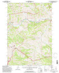 Download a high-resolution, GPS-compatible USGS topo map for Clayton Mountain, WY (1997 edition)