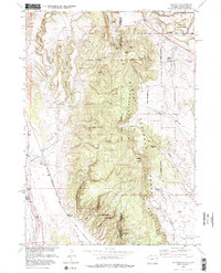 Download a high-resolution, GPS-compatible USGS topo map for Clifton, WY (1977 edition)