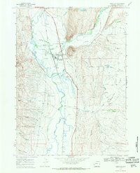 Download a high-resolution, GPS-compatible USGS topo map for Cokeville, WY (1971 edition)