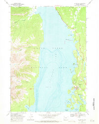 Download a high-resolution, GPS-compatible USGS topo map for Colter Bay, WY (1971 edition)