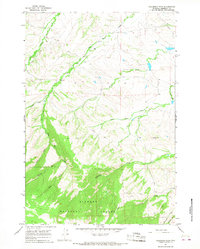 Download a high-resolution, GPS-compatible USGS topo map for Columbus Peak, WY (1968 edition)