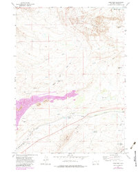Download a high-resolution, GPS-compatible USGS topo map for Como West, WY (1983 edition)