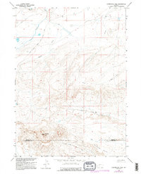 Download a high-resolution, GPS-compatible USGS topo map for Continental Peak, WY (1995 edition)