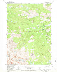 Download a high-resolution, GPS-compatible USGS topo map for Cony Mountain, WY (1970 edition)