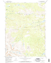 Download a high-resolution, GPS-compatible USGS topo map for Cony Mountain, WY (1970 edition)