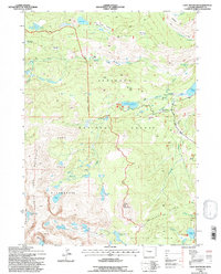 Download a high-resolution, GPS-compatible USGS topo map for Cony Mountain, WY (1997 edition)