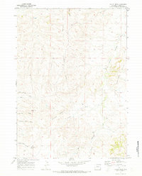 preview thumbnail of historical topo map of Niobrara County, WY in 1970