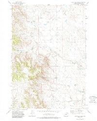 Download a high-resolution, GPS-compatible USGS topo map for Coon Track Creek, WY (1988 edition)