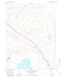 Download a high-resolution, GPS-compatible USGS topo map for Cooper Lake North, WY (1982 edition)
