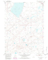 Download a high-resolution, GPS-compatible USGS topo map for Cooper Lake South, WY (1982 edition)