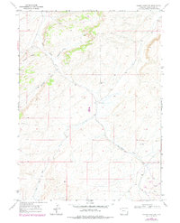 Download a high-resolution, GPS-compatible USGS topo map for Cooper Ridge NE, WY (1978 edition)