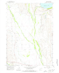 Download a high-resolution, GPS-compatible USGS topo map for Cora, WY (1978 edition)