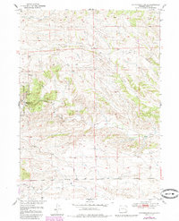 Download a high-resolution, GPS-compatible USGS topo map for Cottonwood Falls, WY (1985 edition)