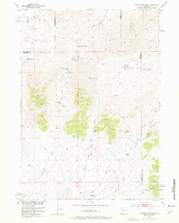 Download a high-resolution, GPS-compatible USGS topo map for Cottonwood Pass, WY (1976 edition)