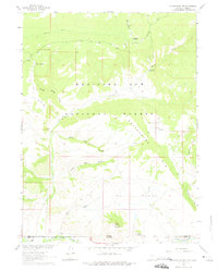 Download a high-resolution, GPS-compatible USGS topo map for Cottonwood Rim, WY (1975 edition)