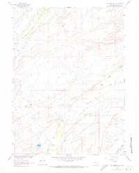 Download a high-resolution, GPS-compatible USGS topo map for Cow Creek Ranch, WY (1973 edition)