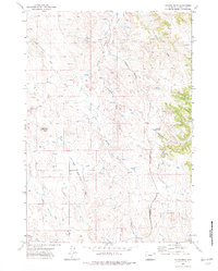 Download a high-resolution, GPS-compatible USGS topo map for Coyote Draw, WY (1974 edition)