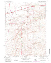 Download a high-resolution, GPS-compatible USGS topo map for Creston Junction, WY (1982 edition)