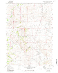 Download a high-resolution, GPS-compatible USGS topo map for Cretaceous Mountain, WY (1983 edition)