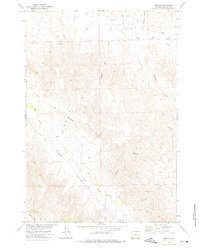 Download a high-resolution, GPS-compatible USGS topo map for Croton, WY (1975 edition)