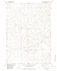 Download a high-resolution, GPS-compatible USGS topo map for Darlington Draw West, WY (1982 edition)