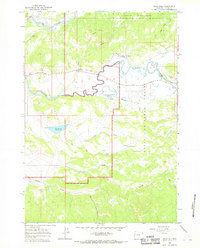 Download a high-resolution, GPS-compatible USGS topo map for Davis Hill, WY (1968 edition)