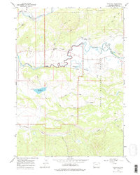 Download a high-resolution, GPS-compatible USGS topo map for Davis Hill, WY (1978 edition)
