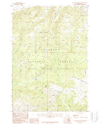 Download a high-resolution, GPS-compatible USGS topo map for Dead Indian Meadows, WY (1987 edition)