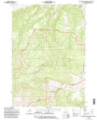 Download a high-resolution, GPS-compatible USGS topo map for Dead Indian Meadows, WY (1997 edition)