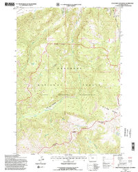 Download a high-resolution, GPS-compatible USGS topo map for Dead Indian Meadows, WY (1997 edition)